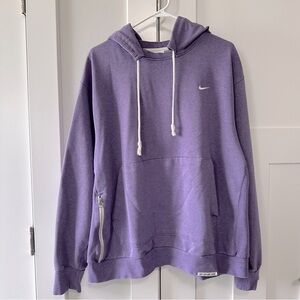 S O L D | Nike Men's Dri-Fit Standard Issue Canyon Purple Basketball Hoodie